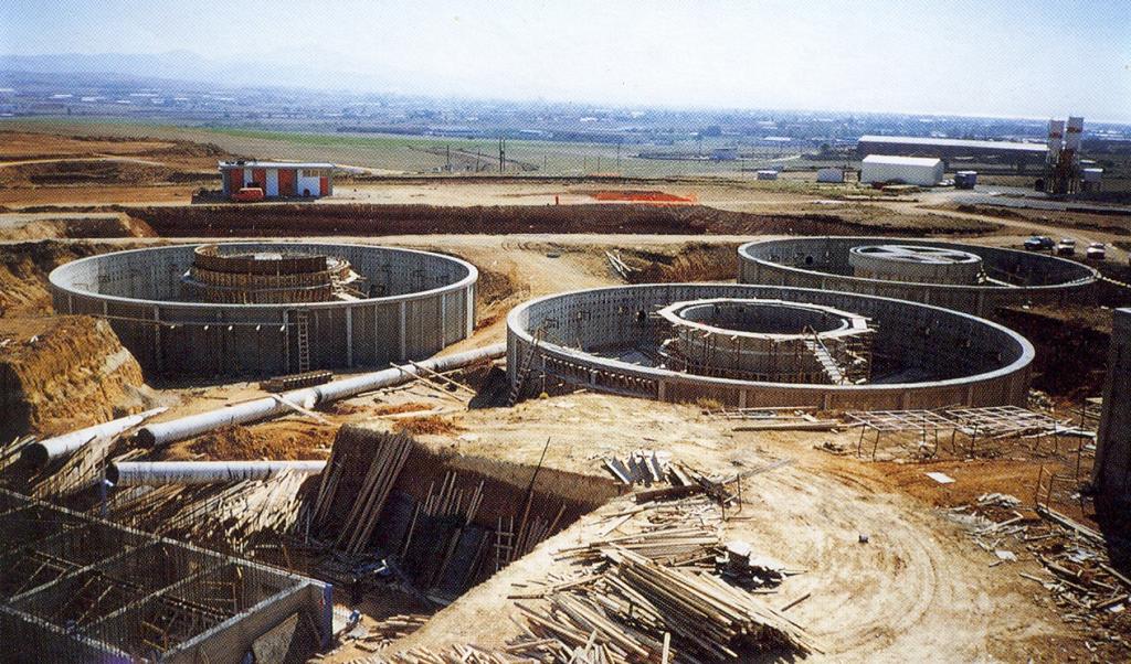 2. Waste Treatment Plant and Water Supply of the city of Thessaloniki from Aliakmon River